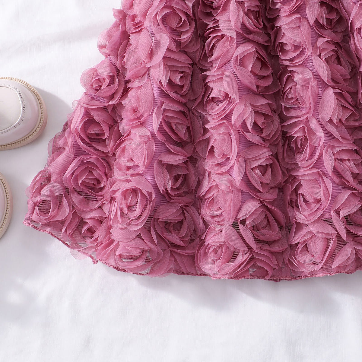 Mauve Rosette Party Frock – TYM-SZL-001
