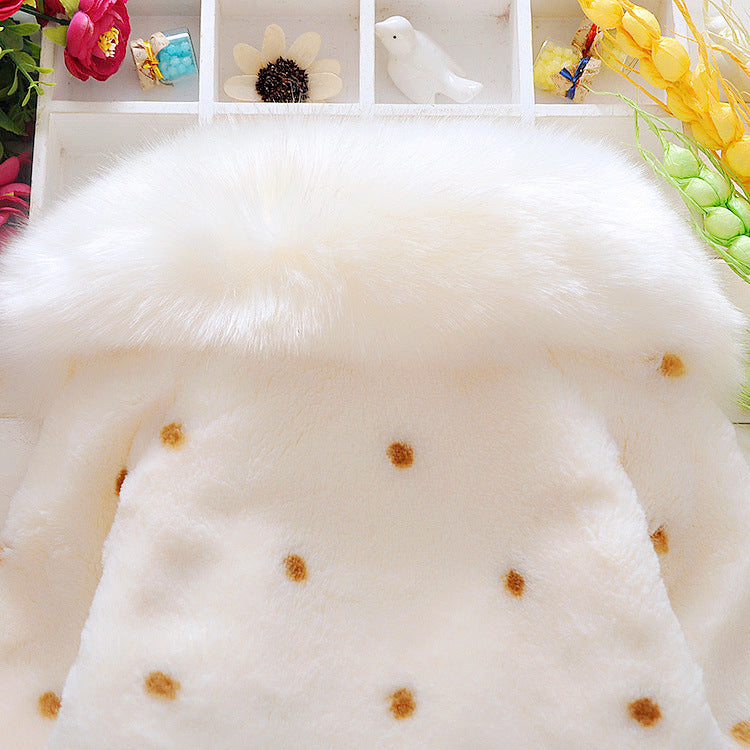 White Fluffy Pearl Cape Jacket – TYM-WZX-048