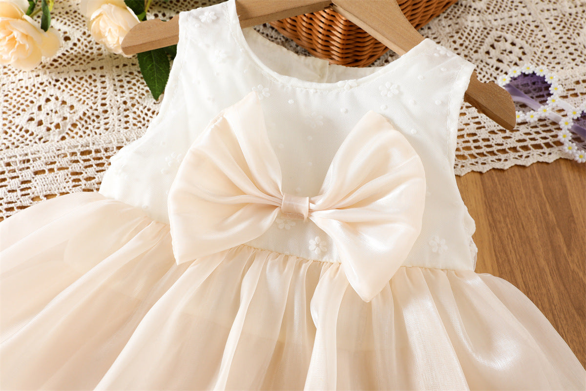 White Daisy Embroidered Tiered Frock – TYM-WZX-028