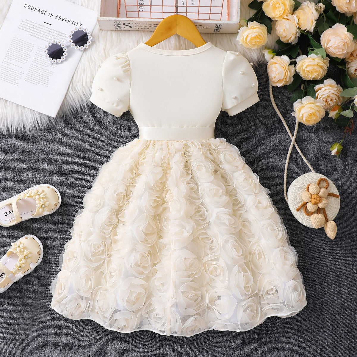 Ivory Party Frock – TYM-SZL-010
