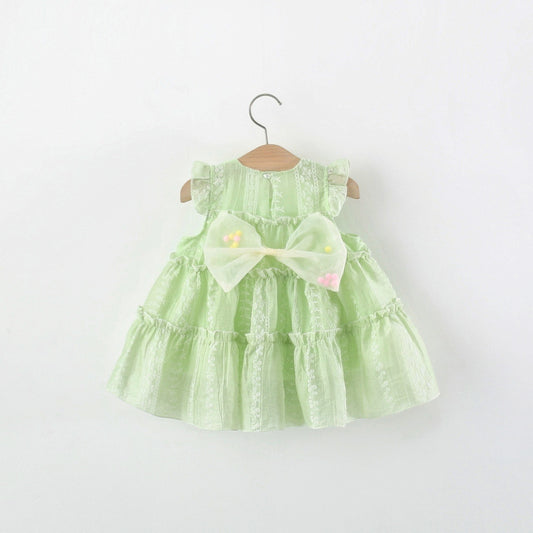 Mint Green Tiered Summer Frock – TYM-TZO-023