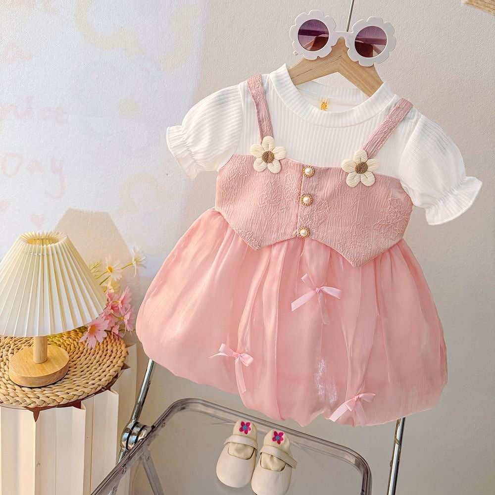 Vest-Style Bubble Frock – TYM-CXM-010