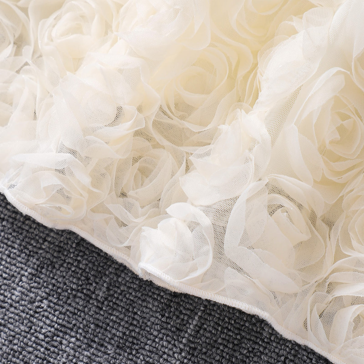 Ivory Smocked Rosette Sundress – TYM-SZL-014