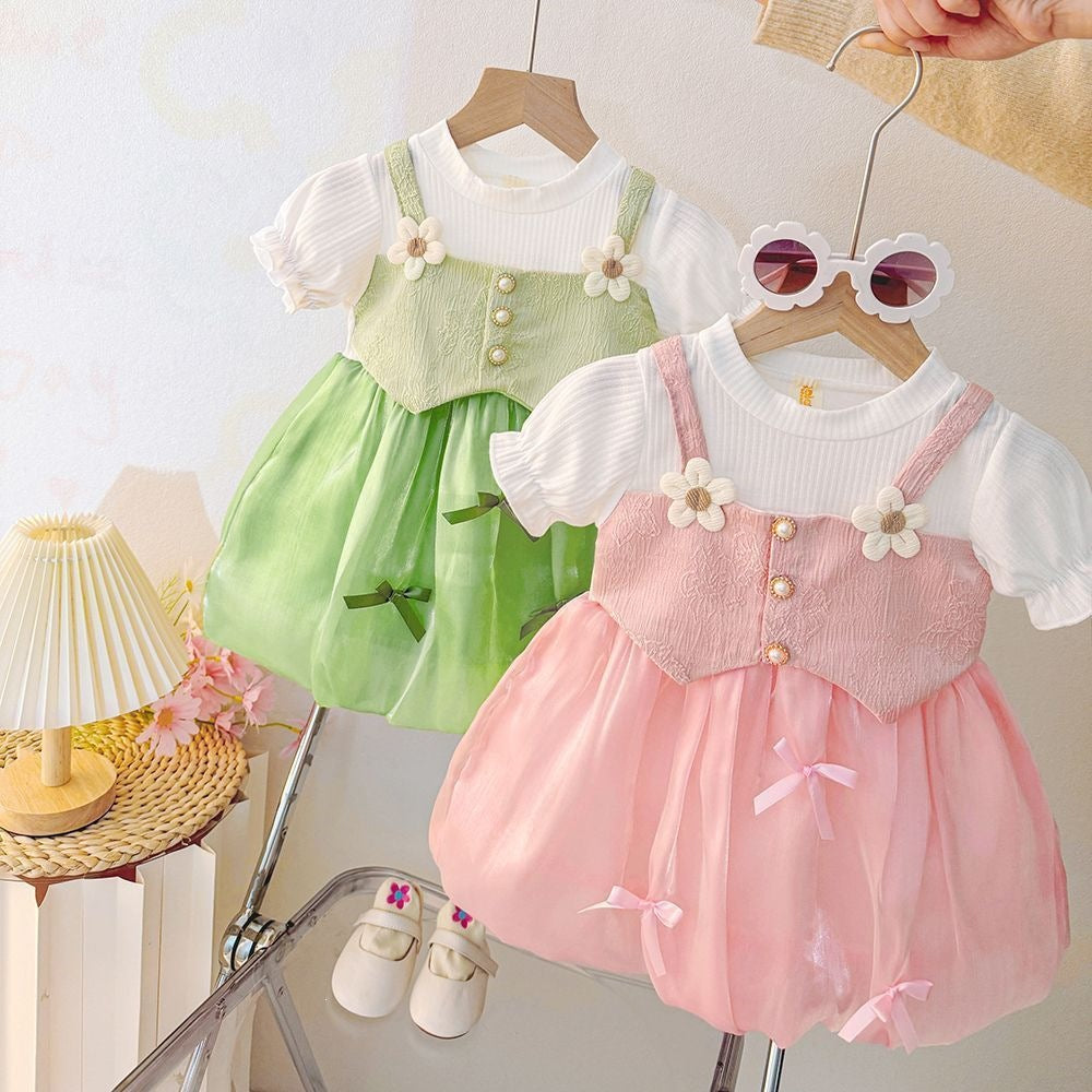 Vest-Style Bubble Frock – TYM-CXM-010
