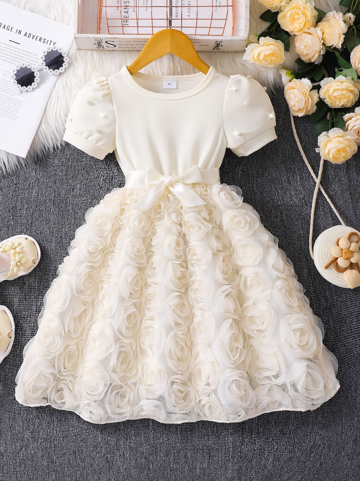 Ivory Party Frock – TYM-SZL-010
