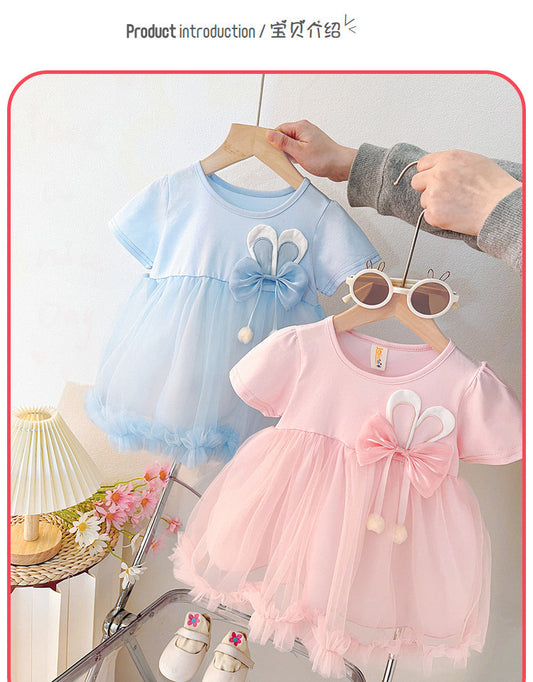 Bunny Bow Tulle Frock – TYM-CXM-012