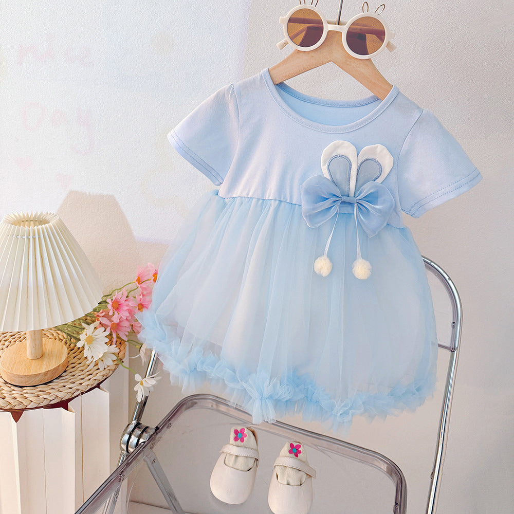 Bunny Bow Tulle Frock – TYM-CXM-012